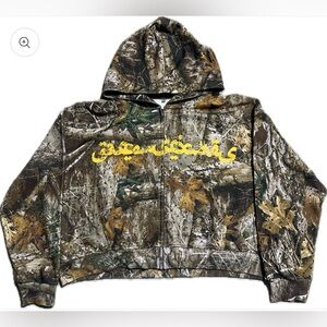 Woodland Yellow (garcons riches) hoodie XL New